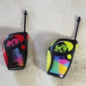 KT KIDS Colorful Walkie Talkies with Antennas EUC
